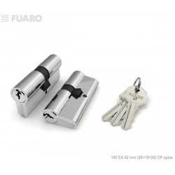 Цилиндровый механизм Fuaro 100 CA 62 mm (26+10+26)